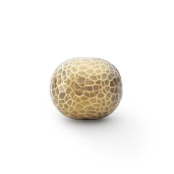 Picture of Patrice Hammered Horizontal Oval Cupboard Knob - AW824-ABZ