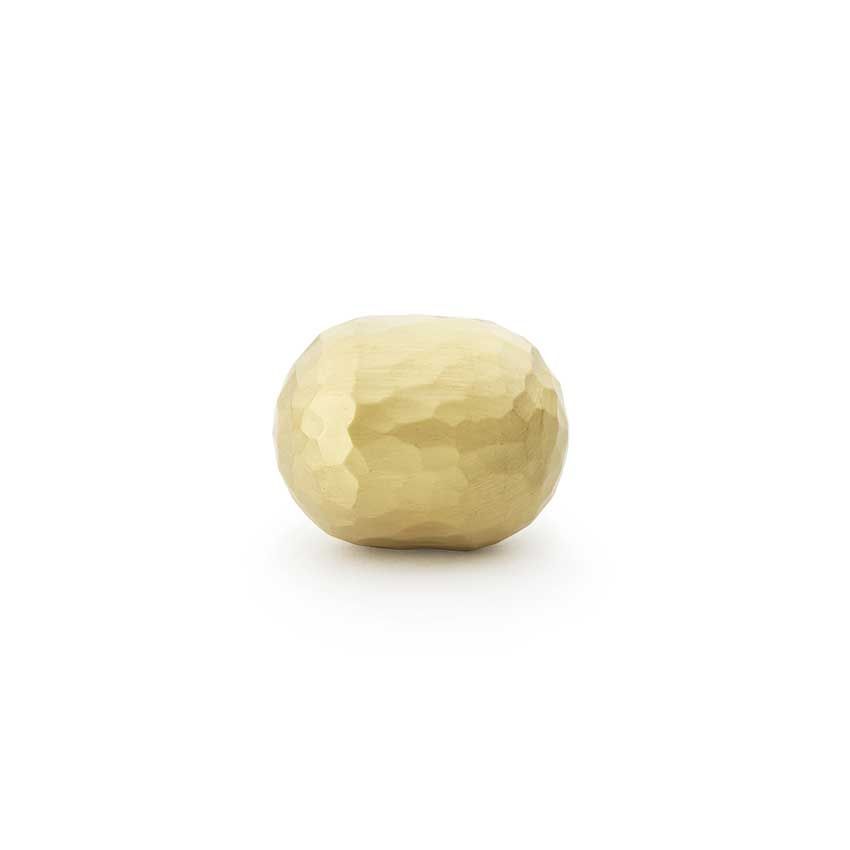 Picture of Patrice Hammered Horizontal Oval Cupboard Knob - AW824-SB