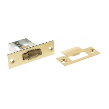 Satin brass roller catch