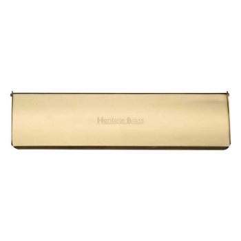 280 x 83mm Polished Brass Letter Plate Tidy - V860-280-PB Picture of 280 x 83mm Polished Brass Letter Plate Tidy - V860-280-PB