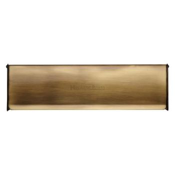 299 x 81mm Antique Brass Letter Plate Tidy - V860-299-AT Picture of 299 x 81mm Antique Brass Letter Plate Tidy - V860-299-AT