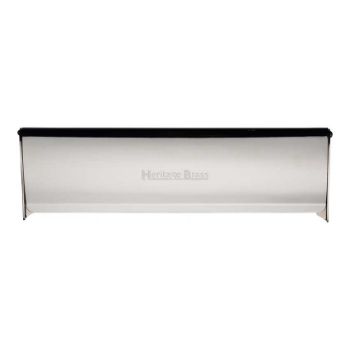 299 x 81mm Polished Chrome Letter Plate Tidy - V860-299-PNF Picture of 299 x 81mm Polished Chrome Letter Plate Tidy - V860-299-PNF