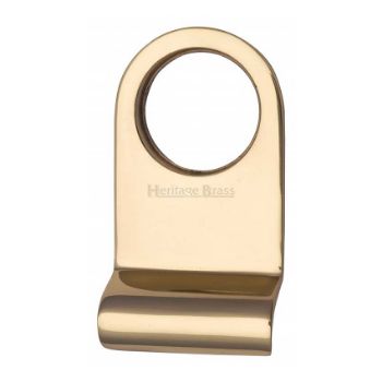 Quality Cylinder Pull in Polished Brass - V930-PB Picture of Quality Cylinder Pull in Polished Brass - V930-PB