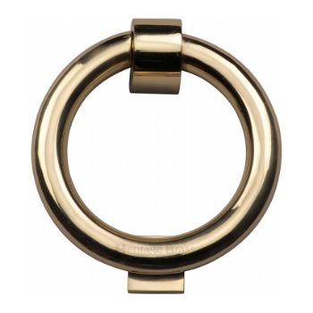 Ring Door Knocker - K1270PB Picture of Ring Door Knocker - K1270PB