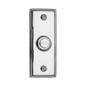 Oblong Bell Push - V1180-PC Picture of Oblong Bell Push - V1180-PC