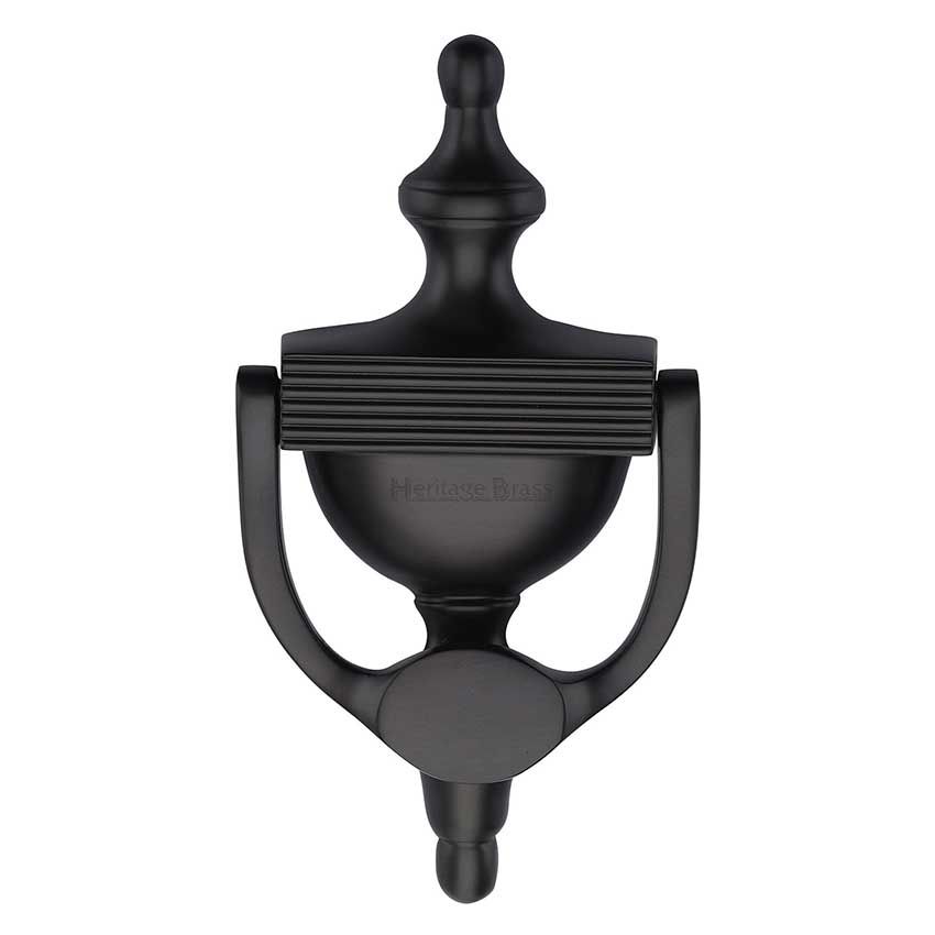 Picture of Heritage Brass Reeded Urn Knocker 7 1/4" Matt Bronze finish - RR912 195-MB