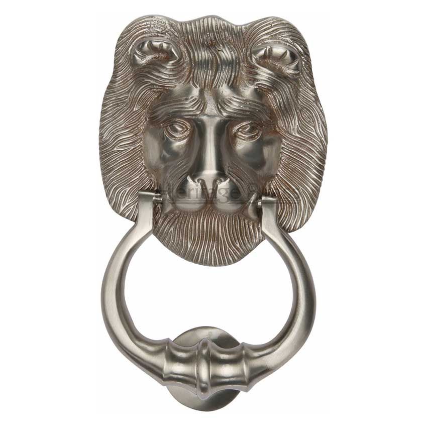 Picture of Lion's Head Door Knocker - K1210SN