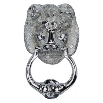 Lion's Head Door Knocker - K1210PC Picture of Lion's Head Door Knocker - K1210PC