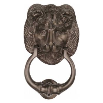 Lion's Head Door Knocker - K1210-MB Picture of Lion's Head Door Knocker - K1210-MB