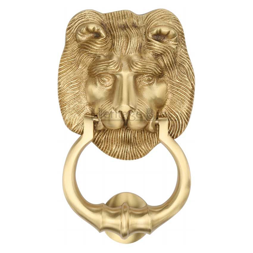 Picture of Lion's Head Door Knocker - K1210-SB