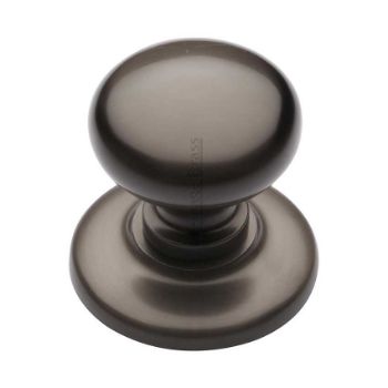 Centre Door Knob, Round Design In Matt Bronze Finish - V901-MB Picture of Centre Door Knob, Round Design In Matt Bronze Finish - V901-MB