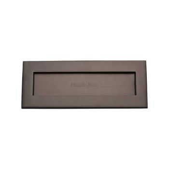 254mm x 102mm Sprung Flap  Letterplate In Matt Bronze Finish - V850 254.101-MB Picture of 254mm x 102mm Sprung Flap  Letterplate In Matt Bronze Finish - V850 254.101-MB