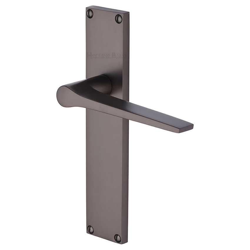 Picture of Gio Door Handles In  Matt Bronze Finish - VT8110