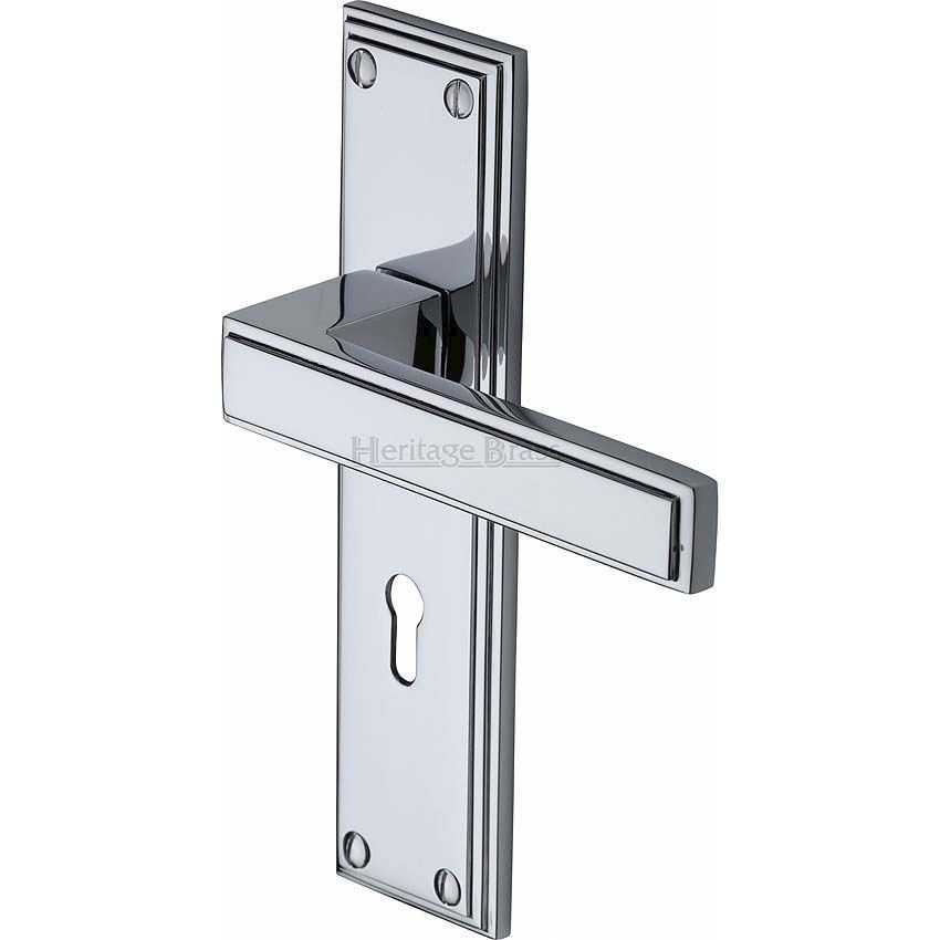 Picture of Atlantis Lock Door Handle - ATL5700-PC-EXT