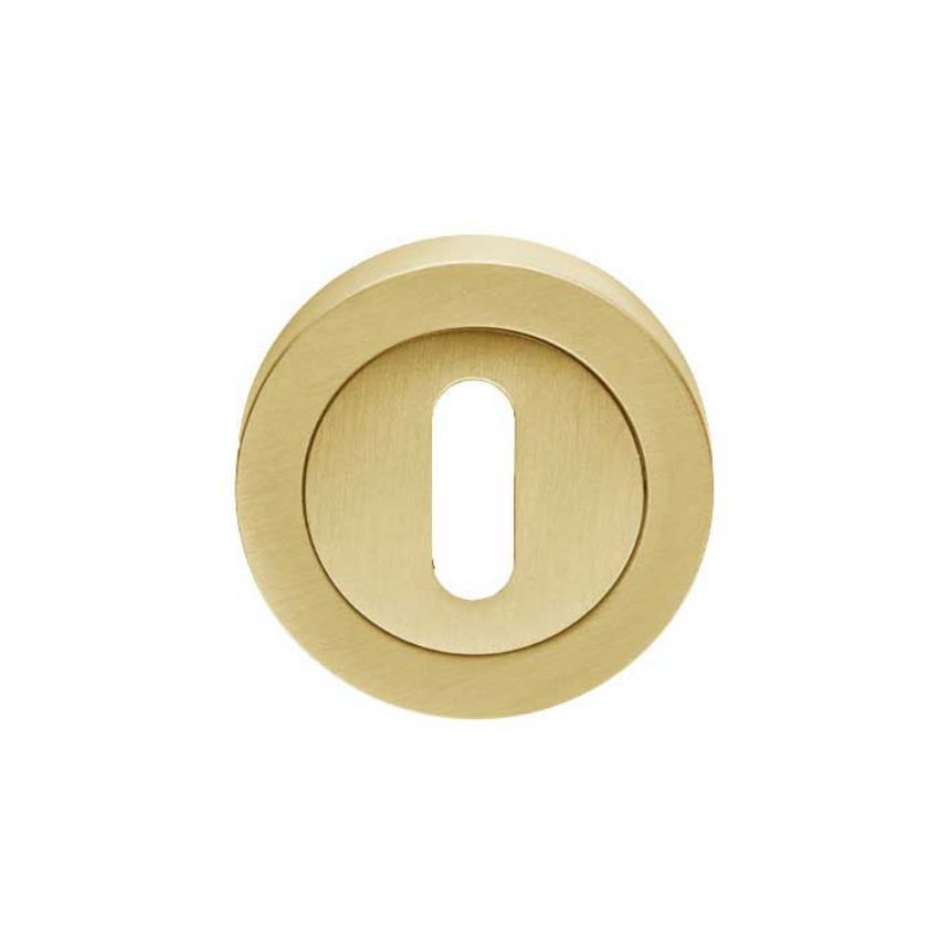 Picture of Manital Standard Lock Escutcheon in Satin Brass - EUL002SB