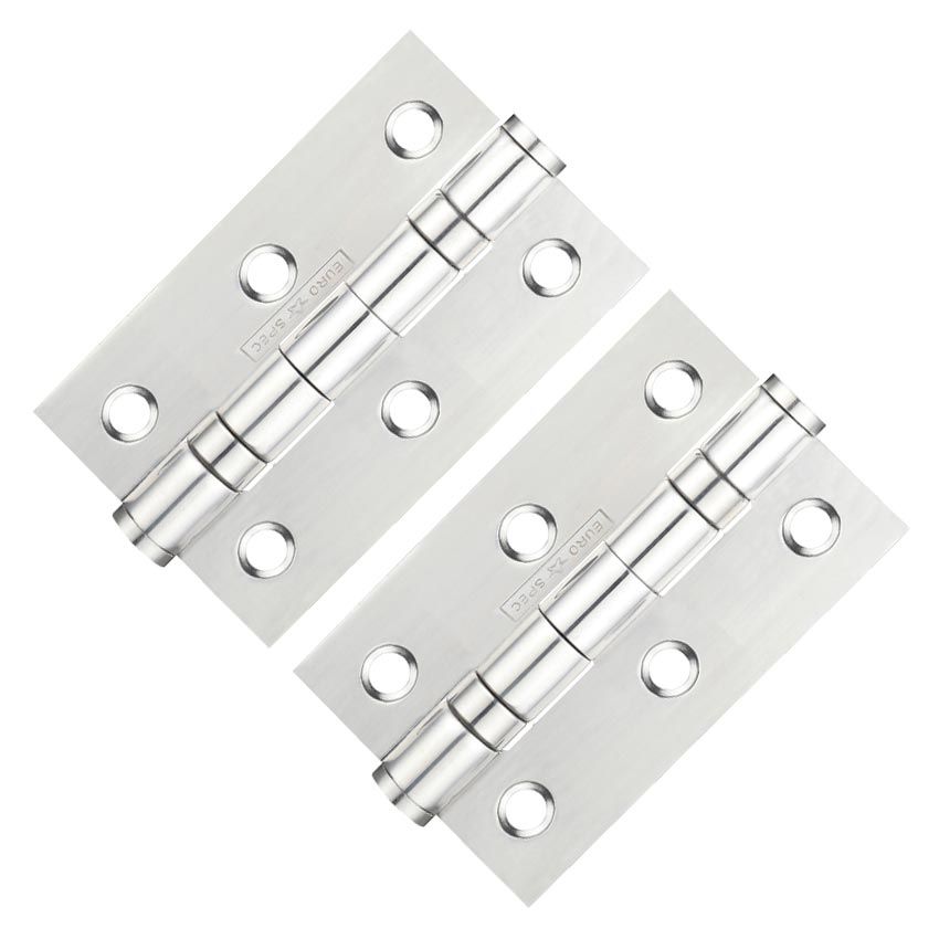Picture of 3" Grade 316 Polished Stainless Door Hinges - HIN1322/BSS316