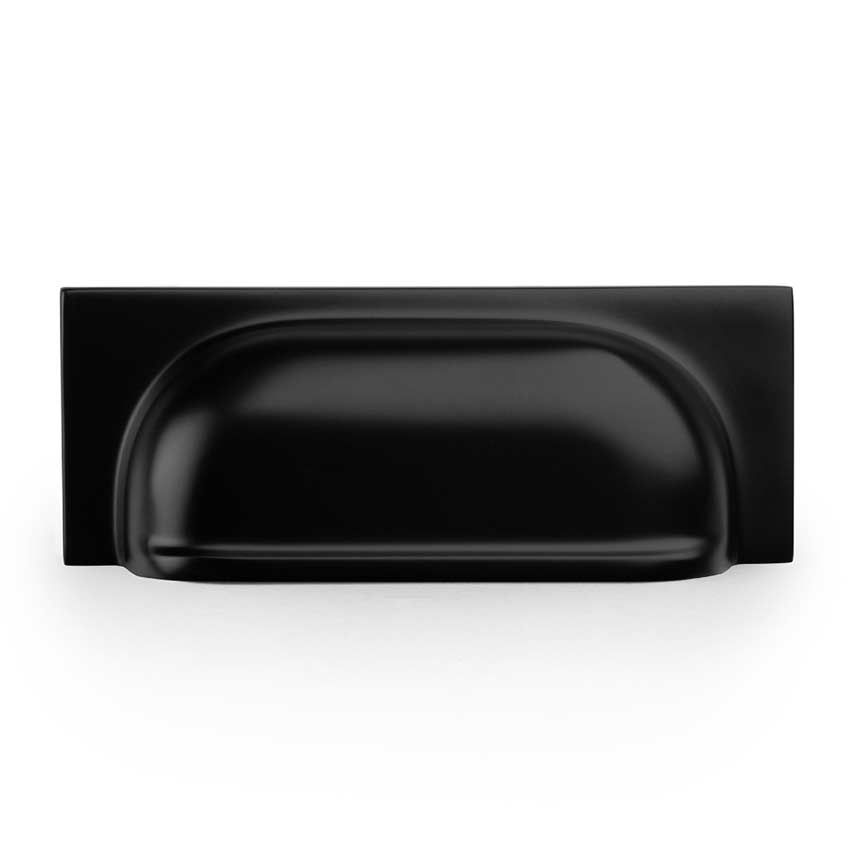 Quantock Cup Pull Handle - Matt Black - AW905BL