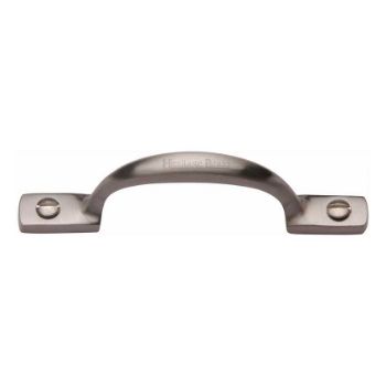 Period Pull Handle in Satin Nickel - 102mm - V1090-SN