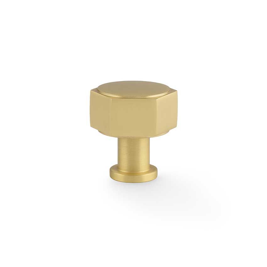 Picture of Vesper Hexagon Cabinet Knob - AW828-33-SB