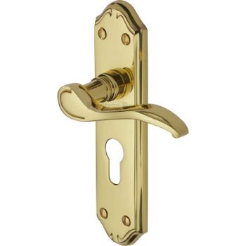 Verona Euro Cylinder Lock Handle - MM625PB Picture of Verona Euro Cylinder Lock Handle - MM625PB