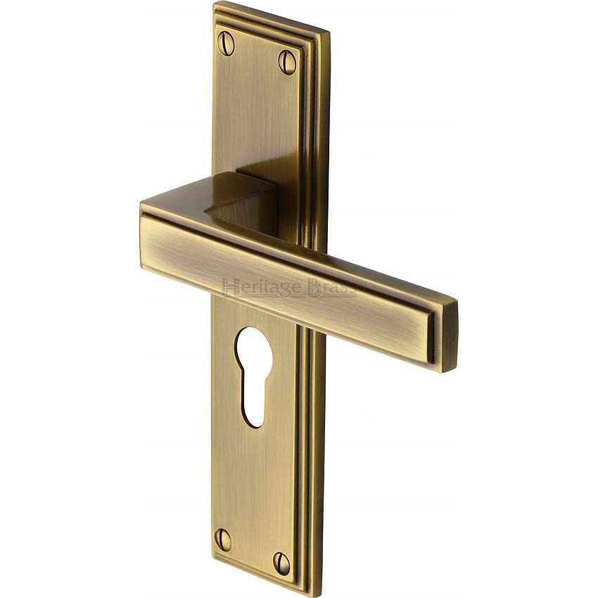 Picture of Atlantis Euro Cylinder Lock Handle - ATL5748-AT