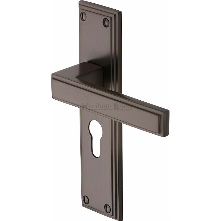 Picture of Atlantis Euro Cylinder Lock Handle - ATL5748-MB