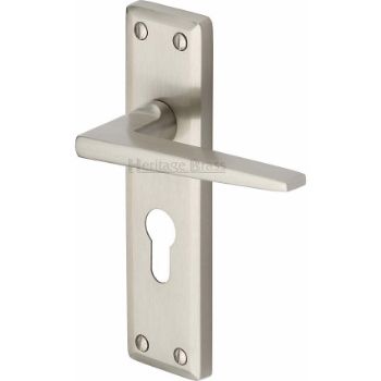 Kendal Euro Cylinder Lock Handle - KEN6848-SN Picture of Kendal Euro Cylinder Lock Handle - KEN6848-SN