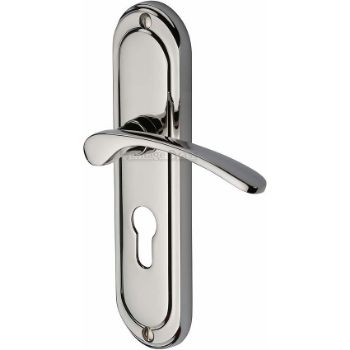 Ambassador Euro Cylinder Lock Handle - AMB6248-PN Picture of Ambassador Euro Cylinder Lock Handle - AMB6248-PN