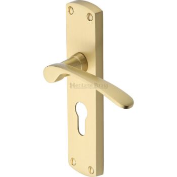 Picture of Diplomat Euro Cylinder Lock Handle - DIP7848-SB Picture of Diplomat Euro Cylinder Lock Handle - DIP7848-SB
