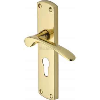 Picture of Diplomat Euro Cylinder Lock Handle - DIP7848-PB Picture of Diplomat Euro Cylinder Lock Handle - DIP7848-PB