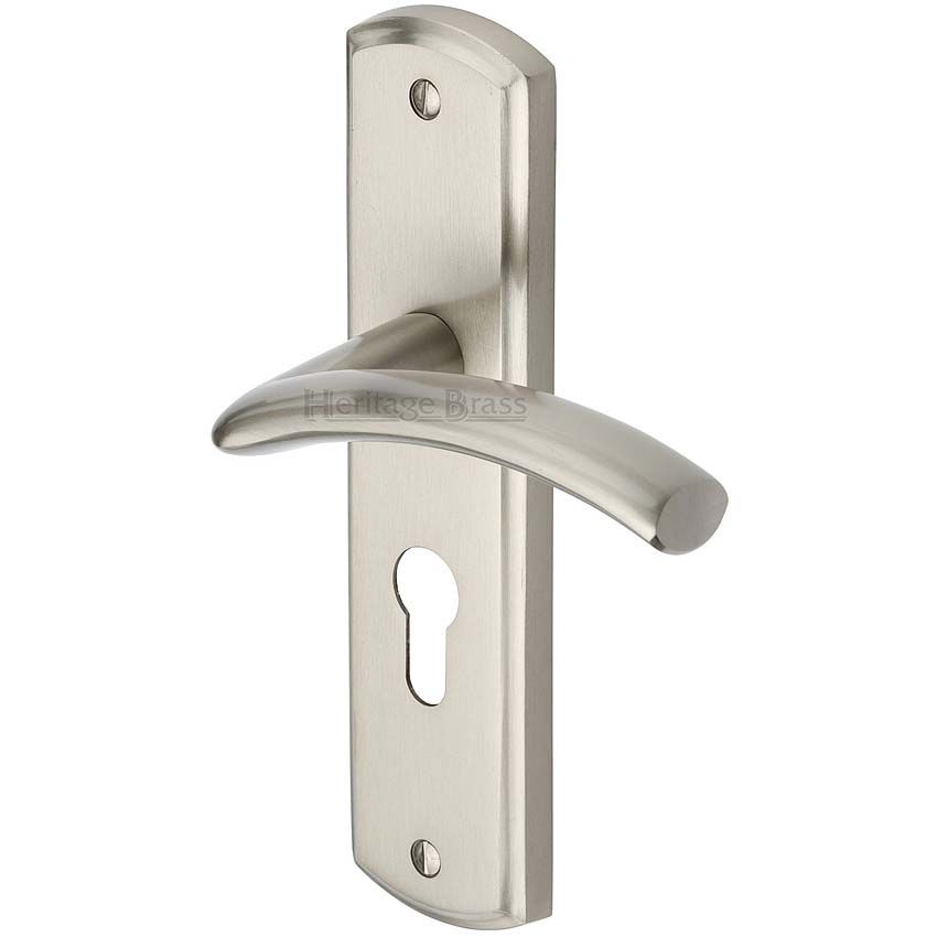 Picture of Centaur Euro Cylinder Lock Handle - CEN1048-SN