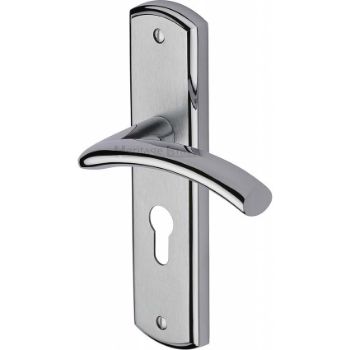 Centaur Euro Cylinder Lock Handle - CEN1048-AP Picture of Centaur Euro Cylinder Lock Handle - CEN1048-AP