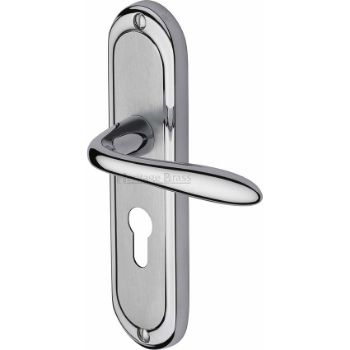 Picture of Henley Euro Cylinder Lock Handle - HEN1248-AP Picture of Henley Euro Cylinder Lock Handle - HEN1248-AP