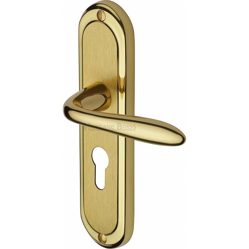 Picture of Henley Euro Cylinder Lock Handle - HEN1248-MF