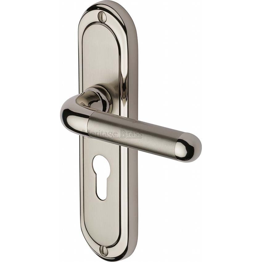 Picture of Vienna Euro Cylinder Lock Handle - VIE3348-MC