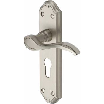 Picture of Verona Euro Cylinder Lock Handle - MM625-SN Picture of Verona Euro Cylinder Lock Handle - MM625-SN