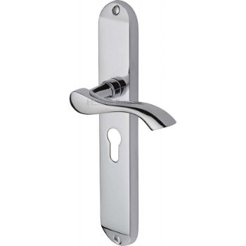 Picture of Algarve Long Euro Cylinder Door Handle - MM7248-PC Picture of Algarve Long Euro Cylinder Door Handle - MM7248-PC