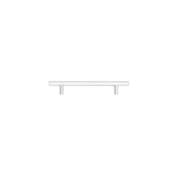 Picture of Matt White T-Bar Cabinet Handles - TDFPT-MW