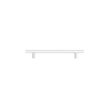 Picture of Matt White T-Bar Cabinet Handles - TDFPT-MW