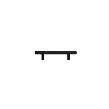 Picture of Matt Black T-Bar Cabinet Handles - TDFPT-MB