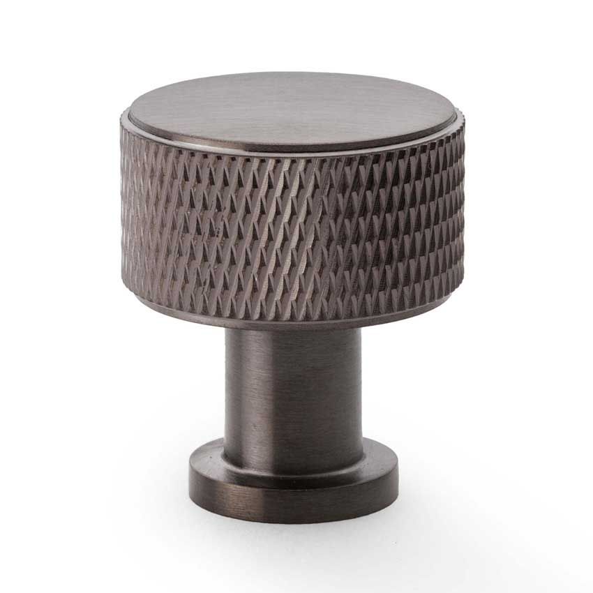 Picture of Lucia Knurled Cupboard Knob - AW807K-DBZPVD