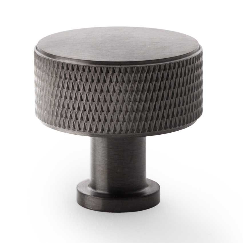Picture of Lucia Knurled Cupboard Knob - AW807K-DBZPVD