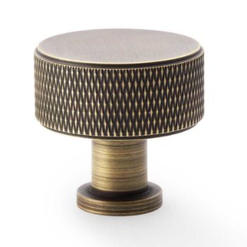 Picture of Lucia Knurled Cupboard Knob - AW807K-AB