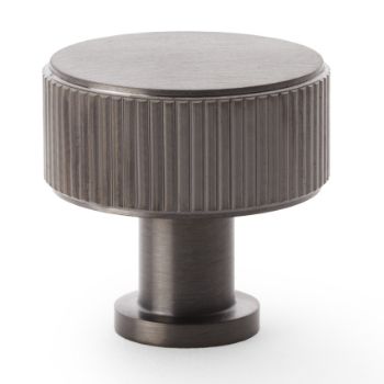 Picture of Lucia Reeded Cupboard Knob in Dark Bronze PVD - AW807R-DBZPVD