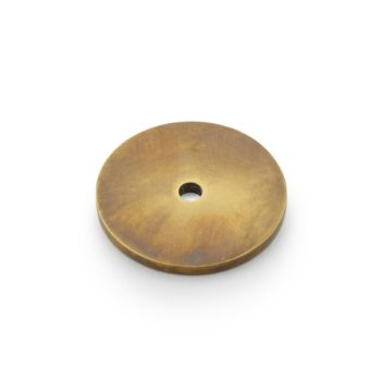 Picture of Circular Backplate in Burnished Brass - AW895-BB