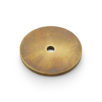 Picture of Circular Backplate in Burnished Brass - AW895-BB