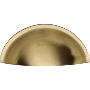 Picture of Concealed Cabinet Drawer Handle in Satin Brass - C2760-SB
