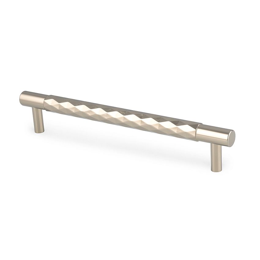 Picture of Alexander & Wilks Diamond Cut Cabinet Pull - Polished Nickel Pvd - AW846-160-PNPVD