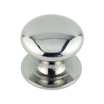 Jedo Plain Cupboard Knob- Polished Chrome- JV47APC Picture of Jedo Plain Cupboard Knob- Polished Chrome- JV47APC