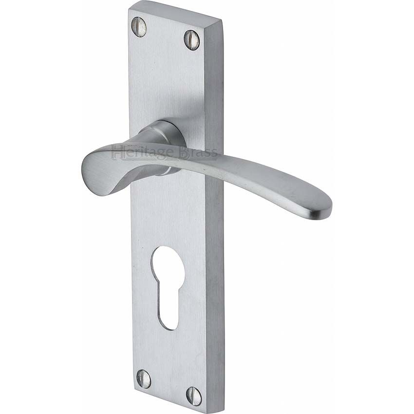 Picture of Sophia Euro Cylinder Door Handle - V4146.48-SC